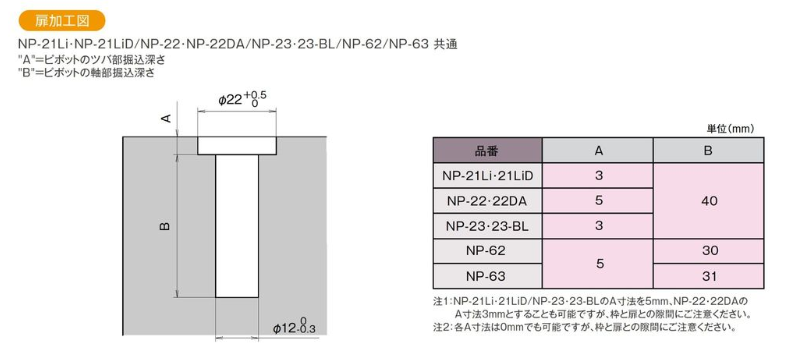 案内ランナー NP-23 堀込加工図